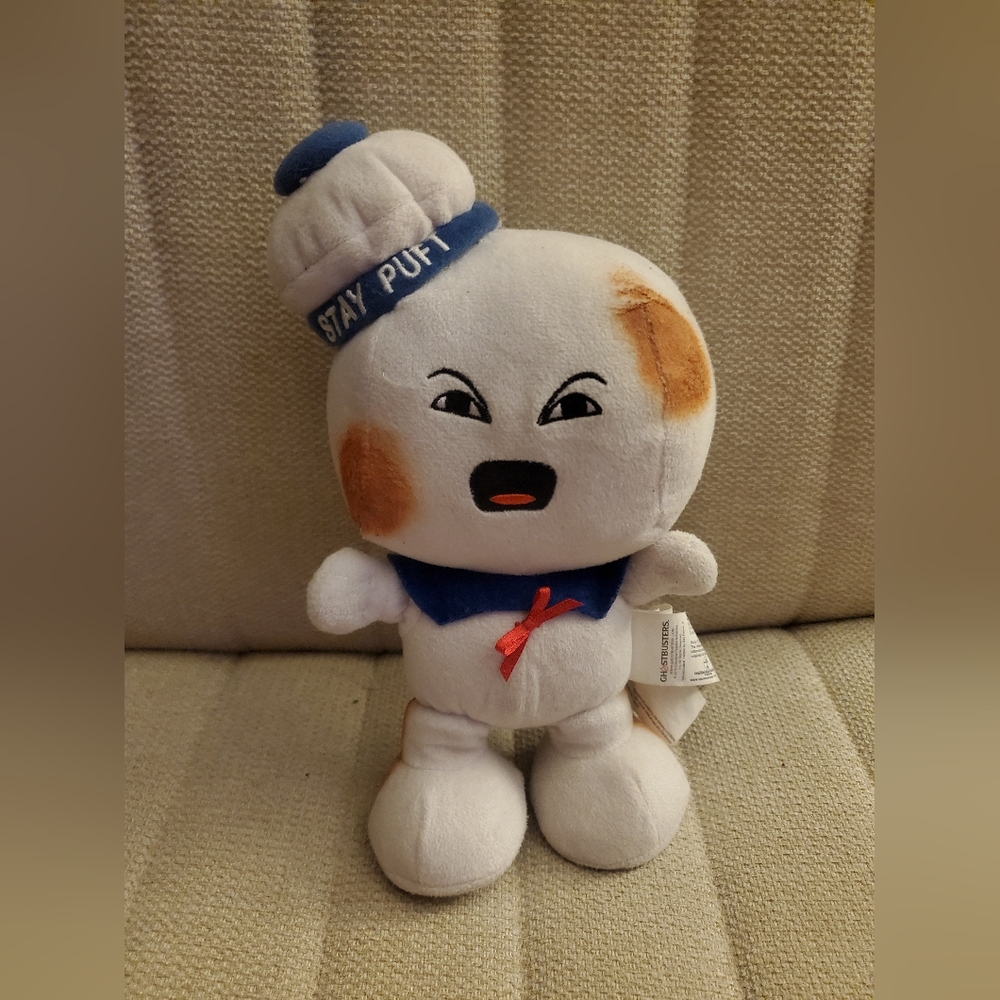 Ghostbusters Stay Puft Marshmallow Man Plush Toasted Angry Chase Variant
